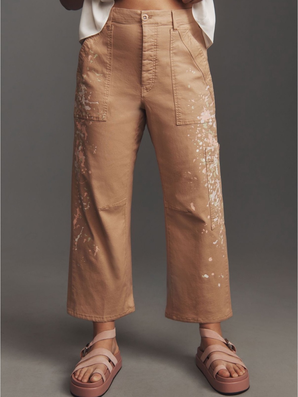 Pilcro Millie Low-Slung Barrel Pants - Picture 6 of 16
